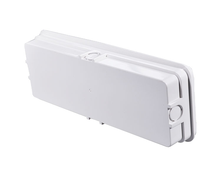 LE511AD Clear Polycarbonate khuếch tán & Ánh sáng khẩn cấp nhà ở