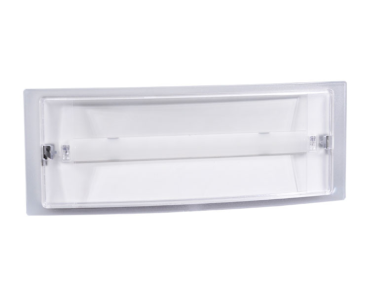 LE513AD Slim Type Ánh sáng khẩn cấp với hình dạng giống như bồn tắm