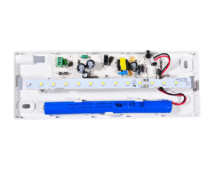 LE513AD Slim Type Ánh sáng khẩn cấp với hình dạng giống như bồn tắm