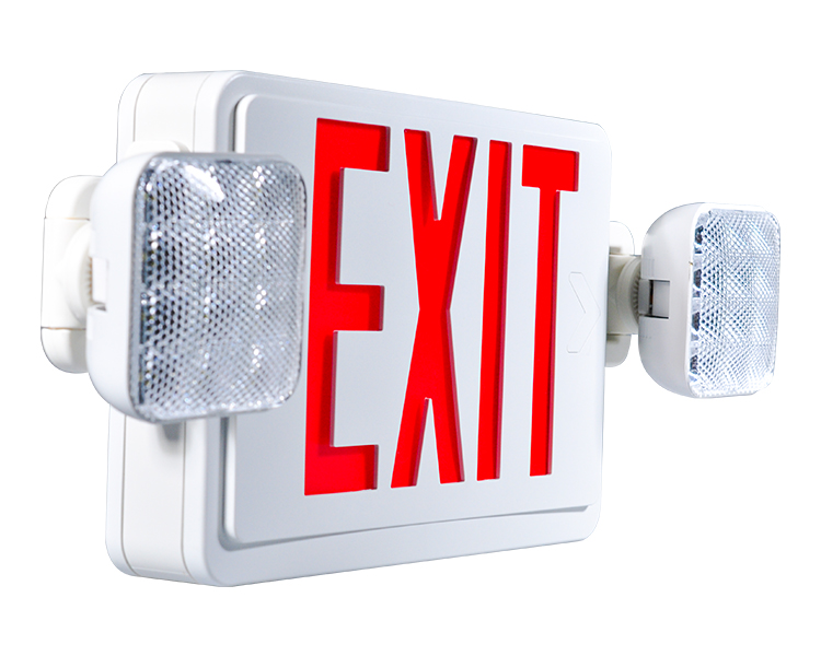 JLEC2BCW-BI-COLOR LED COMBO Dấu hiệu thoát hiểm với đầu LED