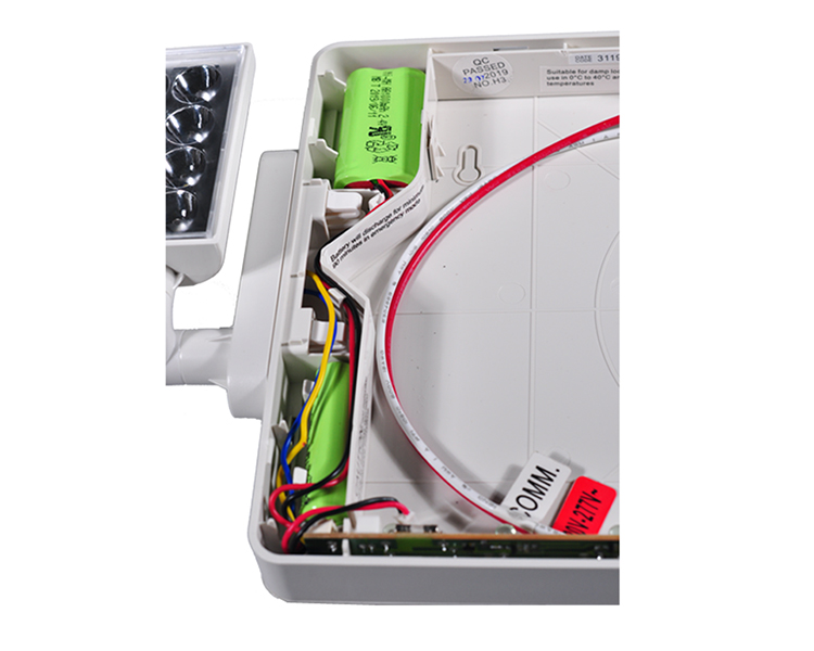 Đèn thoát hiểm khẩn cấp Jlecd2gw-Green với đầu đèn LED