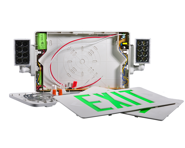 Đèn thoát hiểm khẩn cấp Jlecd2gw-Green với đầu đèn LED