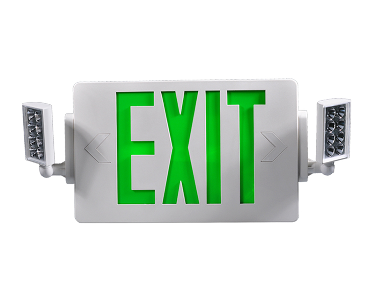 Đèn thoát hiểm khẩn cấp Jlecd2gw-Green với đầu đèn LED