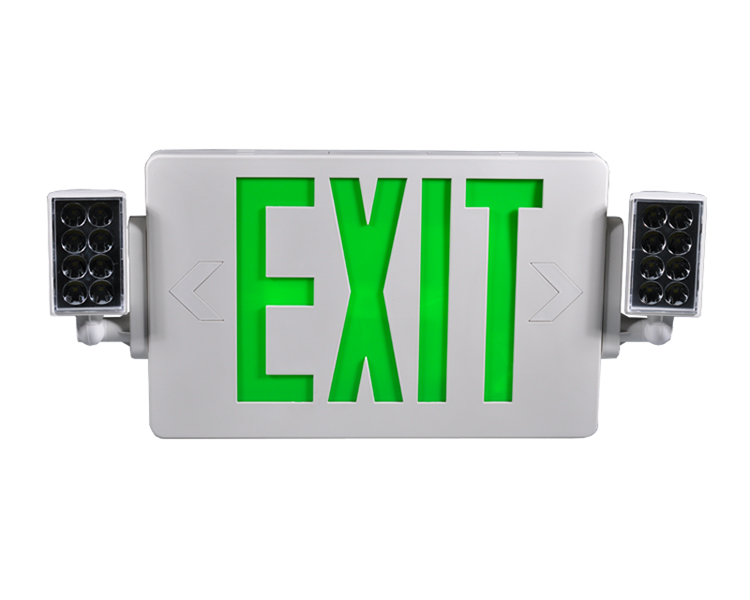 Đèn thoát hiểm khẩn cấp Jlecd2gw-Green với đầu đèn LED