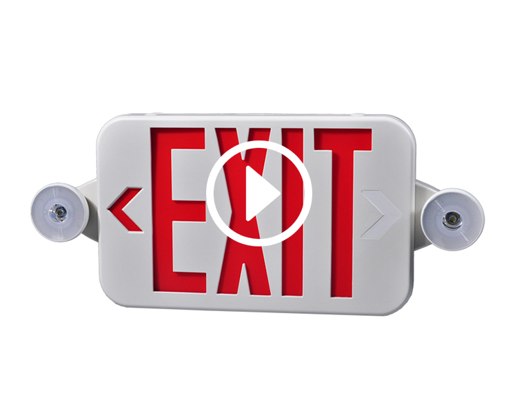 Combo thoát hiểm màu đỏ compact mới nhỏ gọn