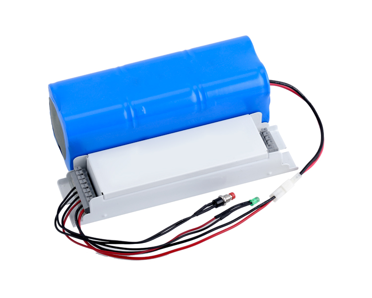 Bộ pin khẩn cấp LED với bộ pin bên ngoài